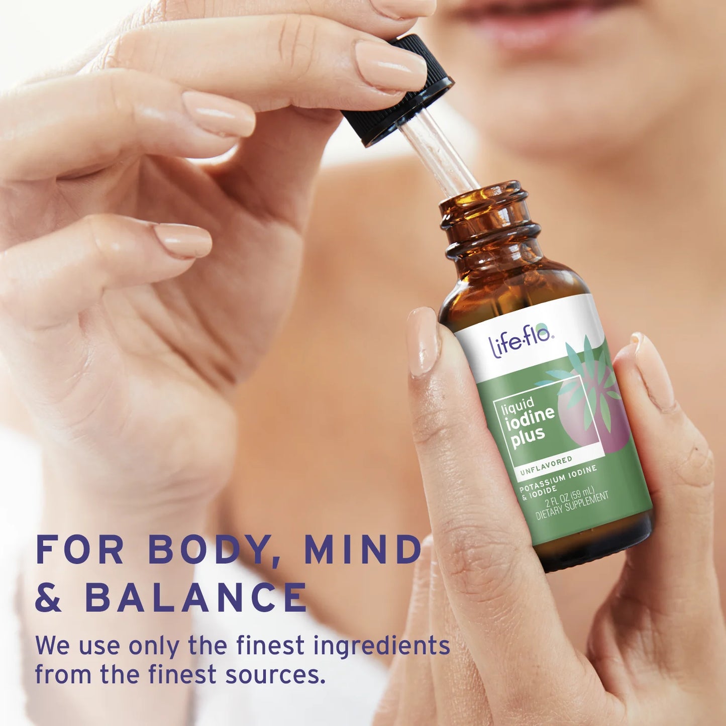 Iodine plus Drops | 150 Mcg Iodine per Serving | Healthy Thyroid, Energy & Metabolism Support | Formulated for High Absorption | 2 Fl Oz
