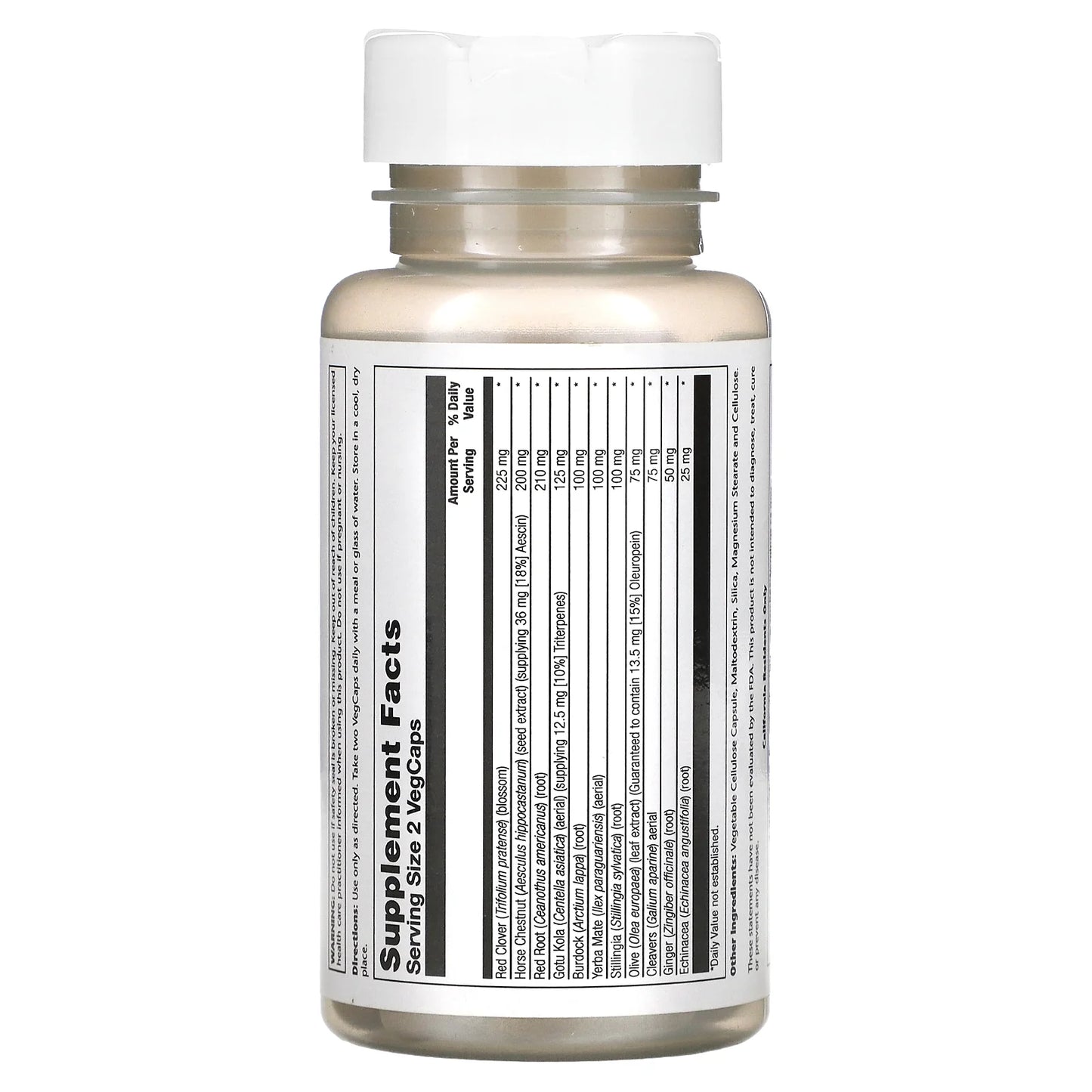Total Cleanse Lymph | Red Root, Echinacea, Ginger and More for Healthy Cleansing Support | 60 Vegcaps, 30 Serv.