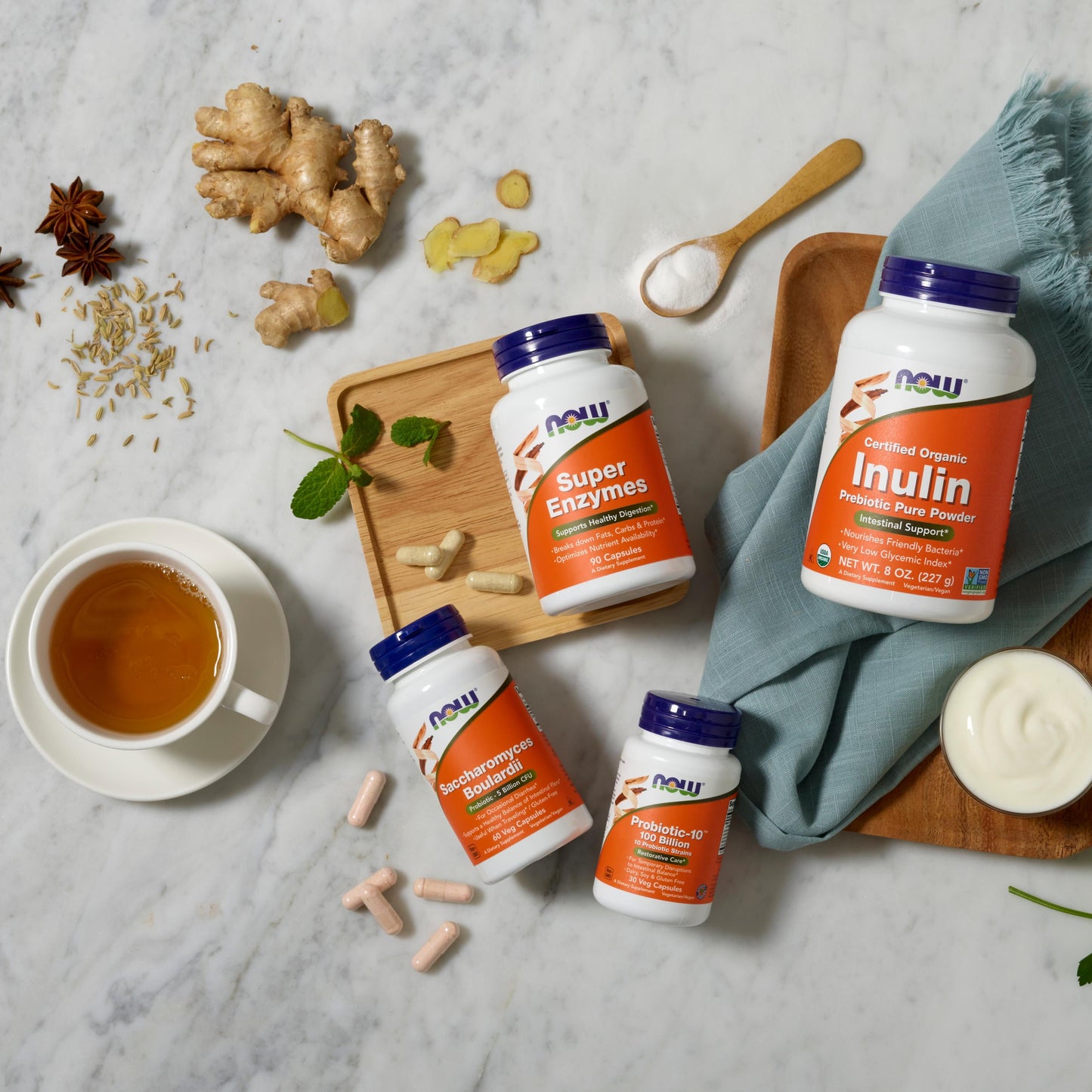 Supplements, Saccharomyces Boulardii, 5 Billion CFU Probiotic, 60 Veg Capsules