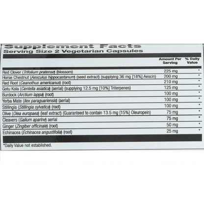 Total Cleanse Lymph | Red Root, Echinacea, Ginger and More for Healthy Cleansing Support | 60 Vegcaps, 30 Serv.