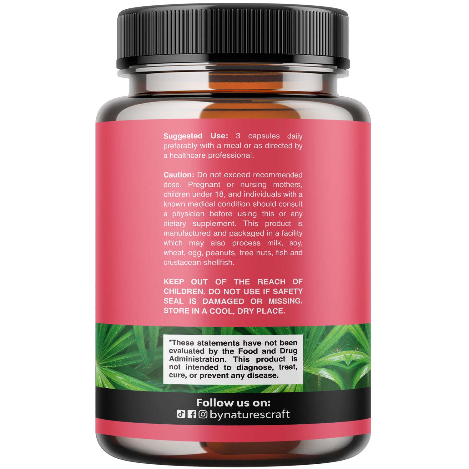 Extra Strength Pure Saw Palmetto Extract 500Mg per Serving Capsules for Women - DHT Blocker Hair Vitamins for Hair Loss Supplement with Maca Root & Biotin - 90 Capsules