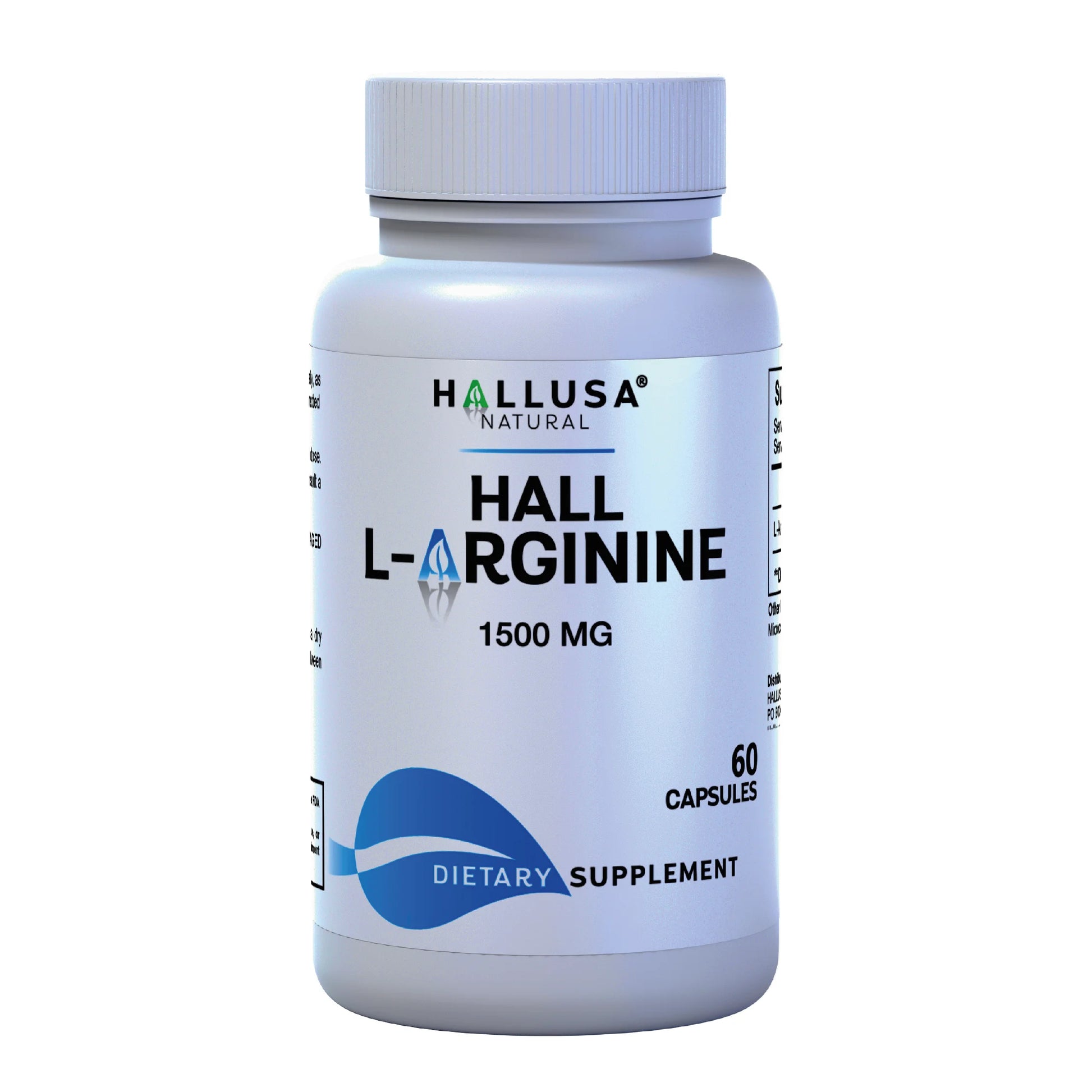 L- Arginine Hcl Supplements 1500 Mg - Amino Acids Supplement - Nitric Oxide Supplements for Men - Amino Energy - Energy Supplements - 60 Capsules