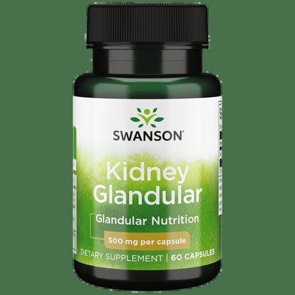 Kidney Glandular 500 Mg 60 Capsules