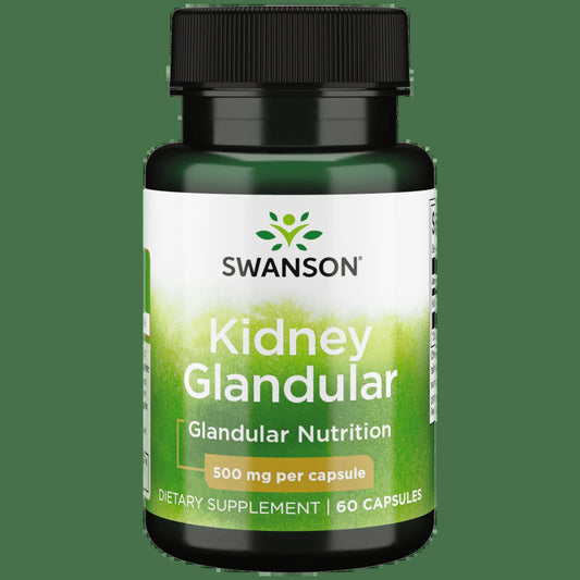 Kidney Glandular 500 Mg 60 Capsules