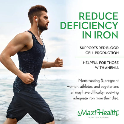 Liquid Iron Supplement for Women, Men and Kids - 15 Mg per ML Berry Flavored - High Potency - Easy to Mix for Immediate Absorption - Increase Energy and Blood Levels without Nausea or Constipation