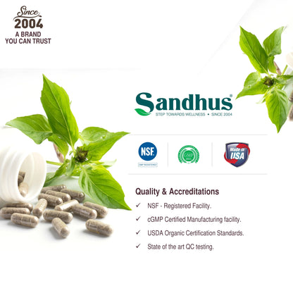 Guduchi 1000Mg, Herbal Supplement for Immune & Liver Health, Offers 100 Veggie Capsules