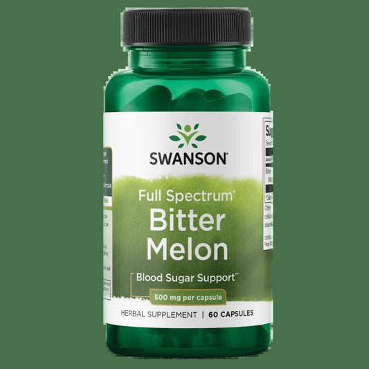 Herbal Supplements Full Spectrum Bitter Melon 500 Mg Capsule 60Ct