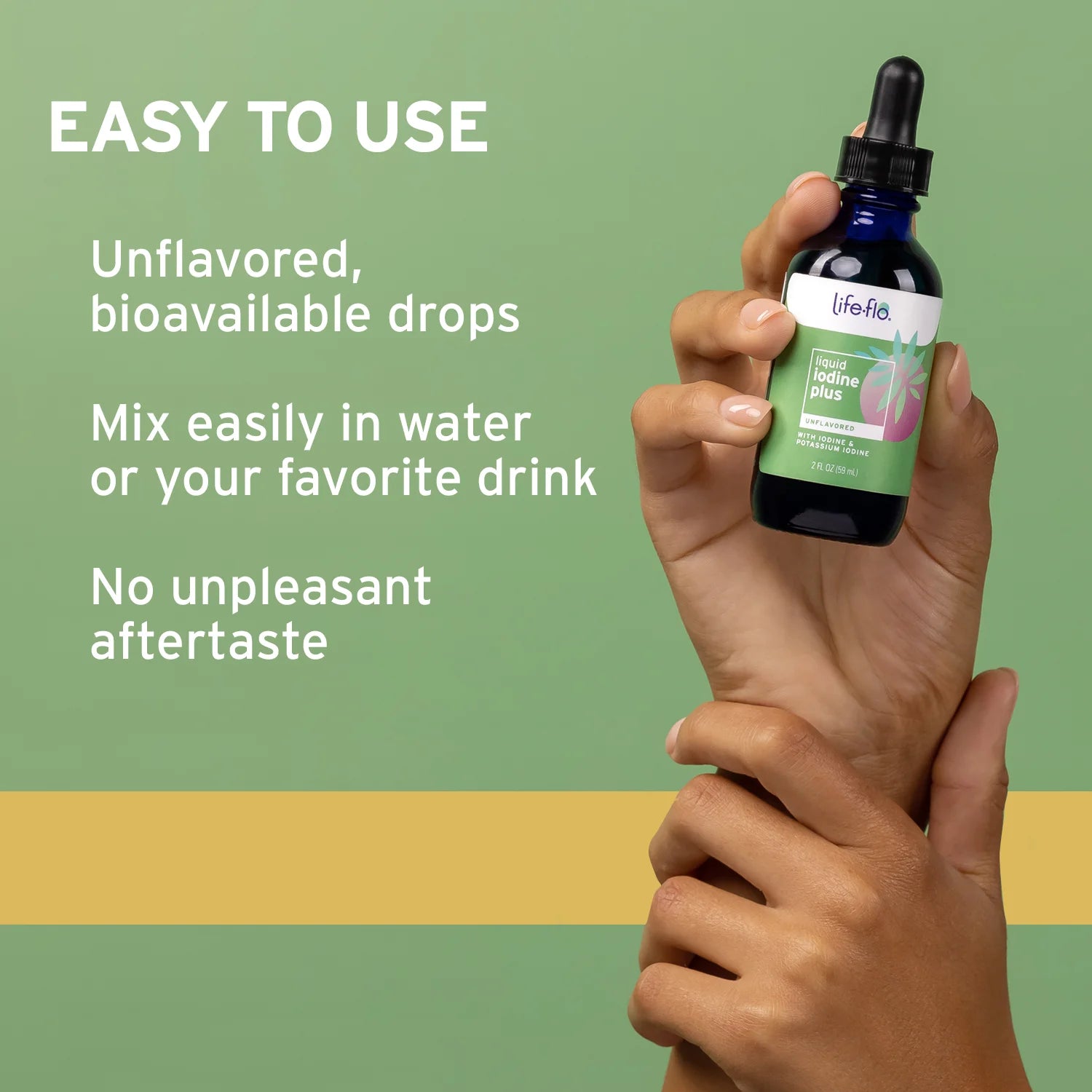 Iodine plus Drops | 150 Mcg Iodine per Serving | Healthy Thyroid, Energy & Metabolism Support | Formulated for High Absorption | 2 Fl Oz