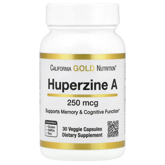 Huperzine A, 250 Mcg, 30 Veggie Capsules