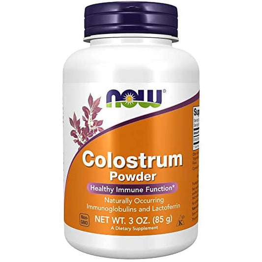 Supplements, Colostrum Powder, Naturally Occurring Immunoglobulins and Lactoferrin, 3-Ounce