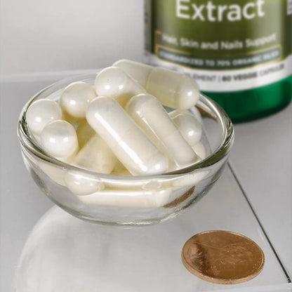 Bamboo Extract Vegetable Capsules, 300 Mg, 60 Count