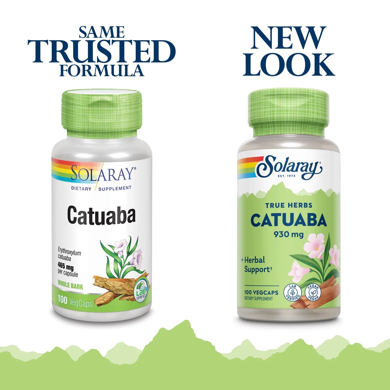 True Herbs, Catuaba, 930 Mg, 100 Vegcaps (465 Mg per Capsule)