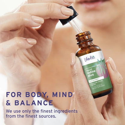 Iodine plus Drops | 150 Mcg Iodine per Serving | Healthy Thyroid, Energy & Metabolism Support | Formulated for High Absorption | 2 Fl Oz