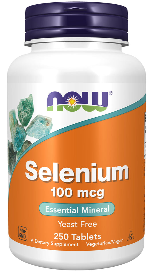 Supplements, Selenium (L-Selenomethionine) 100 Mcg, Essential Mineral*, 250 Tablets