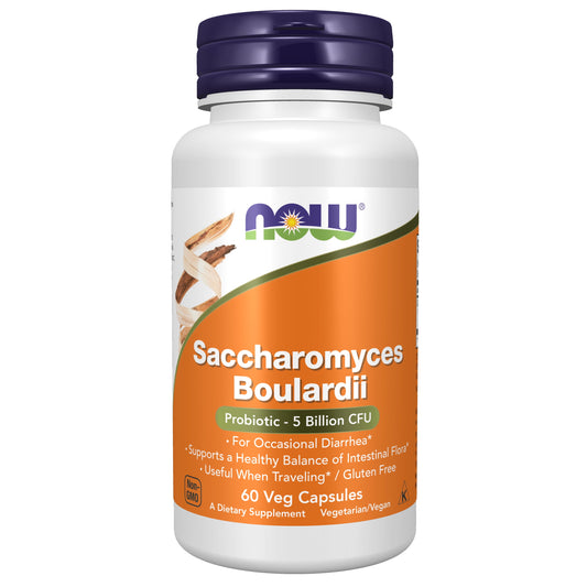 Supplements, Saccharomyces Boulardii, 5 Billion CFU Probiotic, 60 Veg Capsules