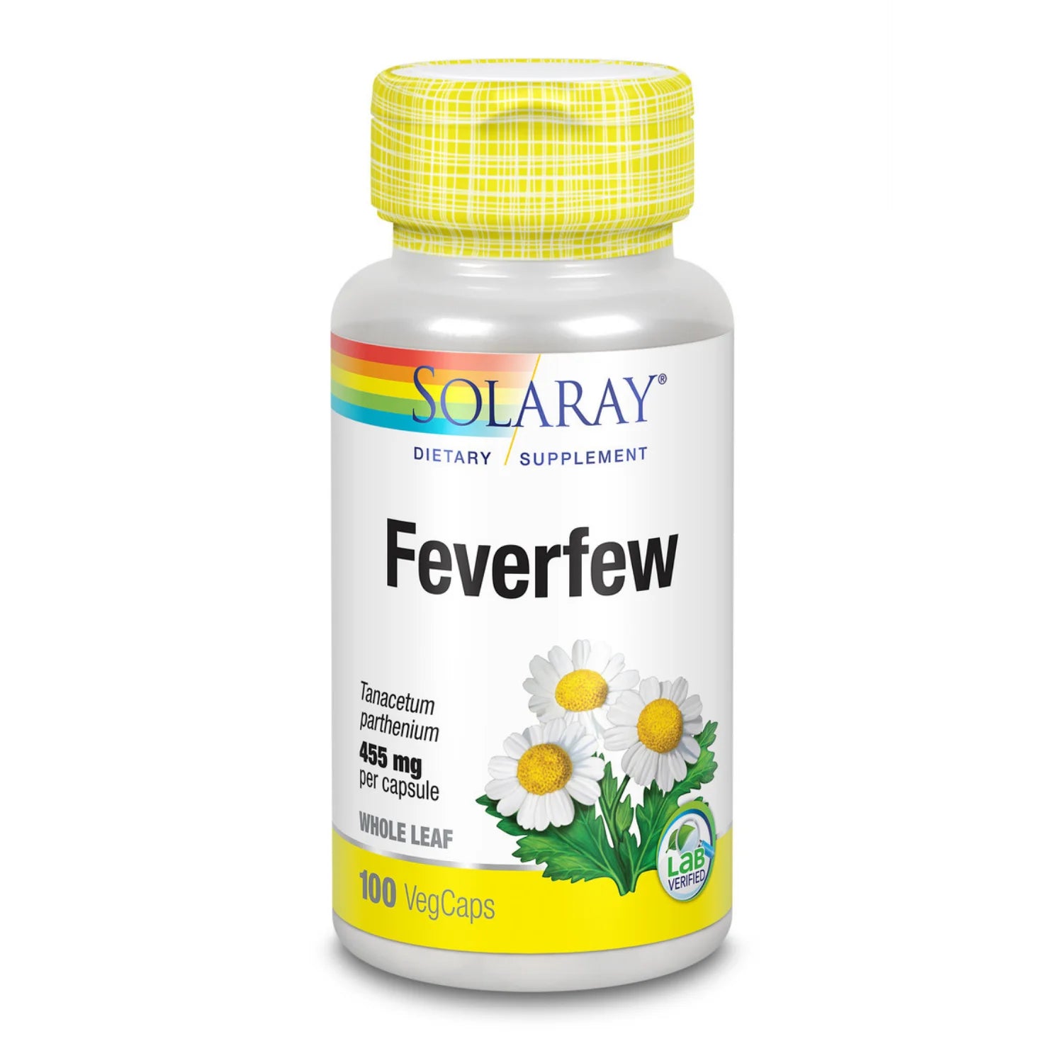 Feverfew 455Mg Capsules, 100 Ct