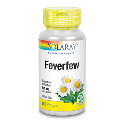 Feverfew 455Mg Capsules, 100 Ct