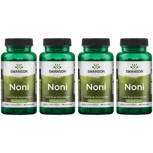 Noni 500 Mg 60 Caps 4 Pack