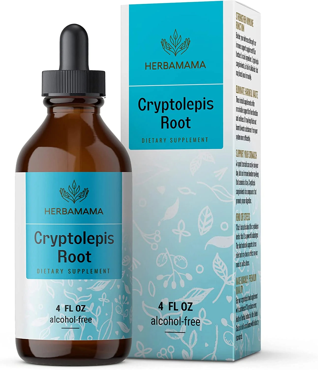 Cryptolepis Liquid Extract - Organic Tincture for Immune Support, Herbal Drops 4 Fl. Oz